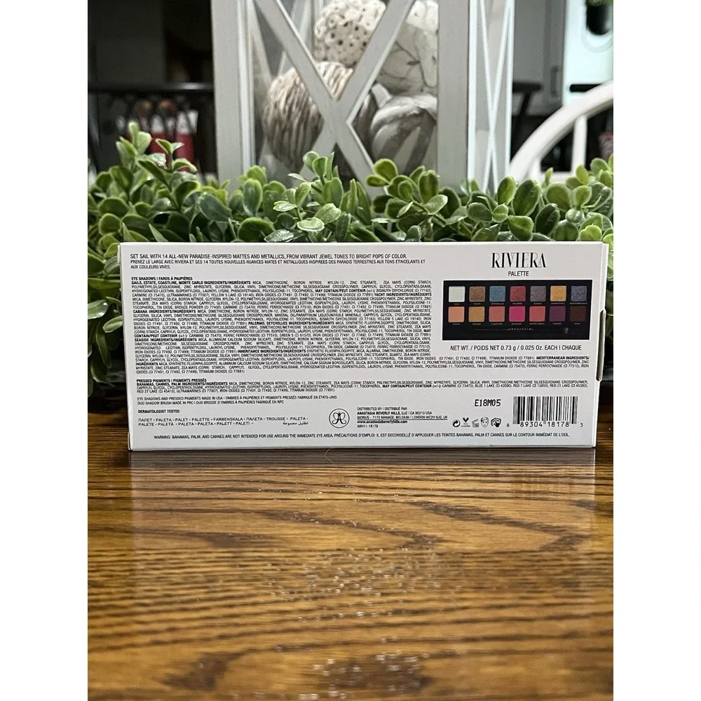 Anastasia Beverly Hills RIVIERA Eye Shadow Palette NEW IN BOX